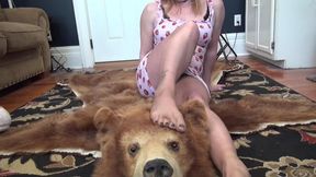 Kristen's Obsessed With Bear Fur