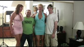 Young Neighboors Frank Amd Lee Foursome With Double Dee And Hottie Wife Tracy! (1st half mp4 sd)