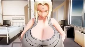 Tsunade Breast Inflation