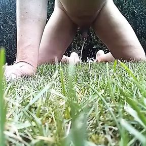 Pee in the garden 3