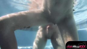 Horny Brunette Sofie Marie Gets Hot Anal Fucking Underwater