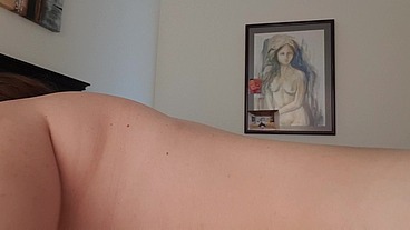 Esposa se frota pensando en sus seguidores