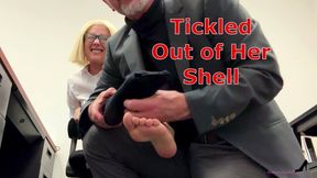 Tickled Out of Her Shell - Mura Suru Tickling Secretary Gets Nylon Tickling And Barefoot Tickling From Boss Tickler MP4