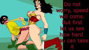 Wonder Woman'_s Anal Pounding | Futa Hentai Anal JOI W/metronome