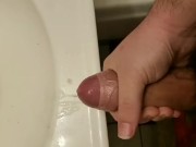 Jerking my thick uncut cock compilation