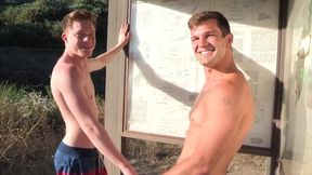 Hot Twink - Brysen & Barron Bareback - Gay Movie