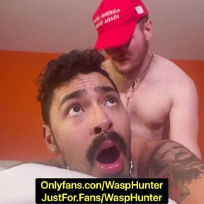 DL MAGA Bro Breeds Latino Sub in Hotel Room