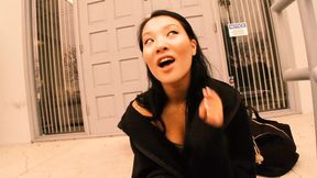 Asa Akira Gagged, Fucked, and Sucked Dry
