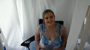 Taylor gunged in the gunge tank