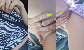 So Bored While Traveling That I Started Fingering My Pussy