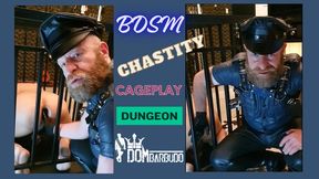 CHASTITY MALE AND ANAL: SLAVE CAGED HOODED AND CONTROLLED (1080p PREMIUM VERSION)