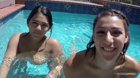 A good blowjob is incomplete without a rimjob and these two brunettes know so