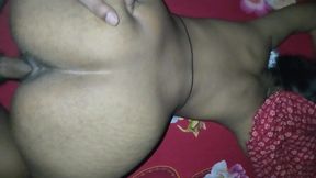 Desi indian teen couple enjoy night with partner