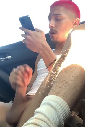 Hung Papi Young Twink Big Uncut Cock Solo Jerk off Big Cumshot Huge Load!