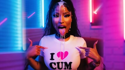 Nikki Minaj Loves Cum - 4K