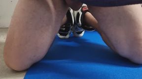 Masturbating With Nike Jordan