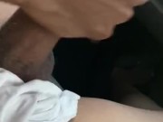 TS Goddess and her bottom boy stroke and cum on each others dicks! Onlyfans: arejaye88