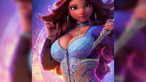 thick curvy etherial princesses showing their sexy bodies for the backalley