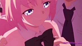 Sweet Kouhai Confesses and Gets Creampied Rough by Classmate in Club Fantasy