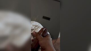 Uncircumcised lollipop leaking