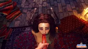 Lusty Lily Gets Devoured in a Wild Train Blowjob Orgy – Animated SFM Porn Fantasy