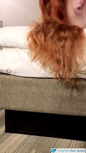 Getting Fucked with My Long Red Hair Draped to the Floor Bouncing and Swaying - Hair Fetish Video