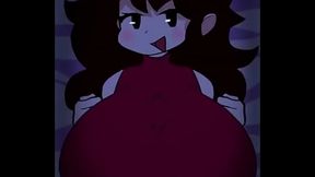 Girlfriend follando un pene