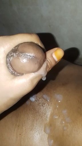 Indiana couple make a hand job in night