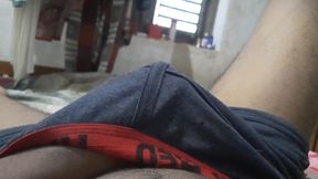 Hot Six Pack Boy Masterbating in the Room