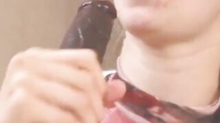 Charming Web Girl's Mouth-Watering Blowjob Skills