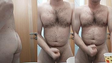 VID 438 Ma masturbez in baia publica si imi beau sperma si pisatul(7min)