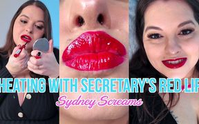 Cheating with Secretary's Red Lips