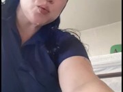Polo shirt in hot tub per request