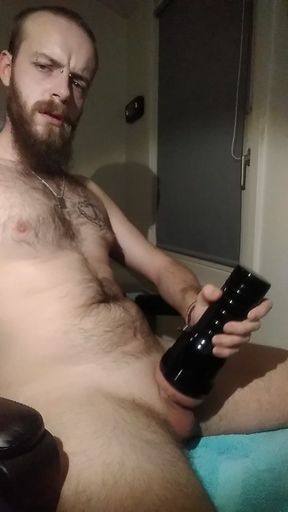 Cumming inside my fleshlight