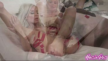 Miss Sally Rubs Her Slit Against Rockhardo's Rod Like A Snake Inside! -