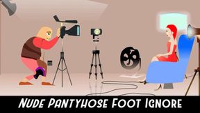 Legs Soles and Toes Ignored on the Couch