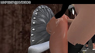 Horny Dickgirl Pt. 1 - Fucking a Public Slut