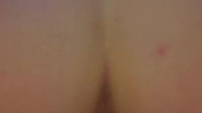 Teen girl bounces on big rod in reverse cowgirl on a cruise