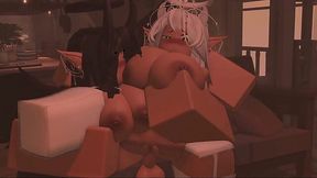 Futa Goddess Ravages Helpless Maid