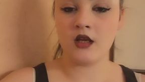 Smoke and drink energy with Anna