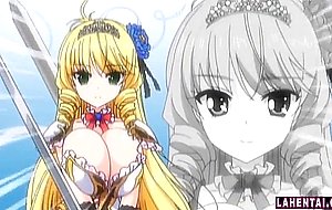 Big titted hentai blondie fucked