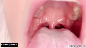 Giantess Goddess Worship: Wet Tongue and Mouth Fetish