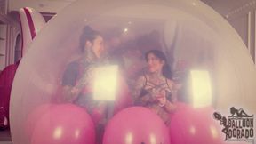 Caro and JJ pops Unique 16 inside a Climb in Balloon 4K UHD Version