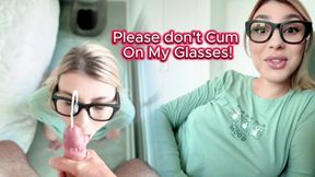 Truth or Dare? Stepmom: Please don't cum on my glasses!