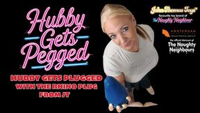 John Thomas Toys Large Butt Plug Fucking