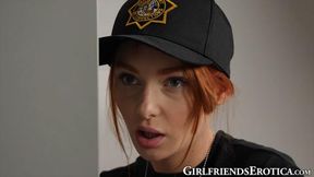 Cougar's Wild Hookup with Lusty Redhead Teen