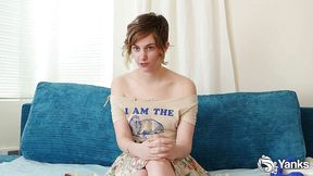 Mercy West In Sexy Knee Socks