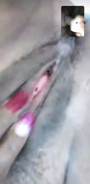 Hot video call with my stepmom