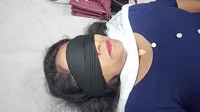 Bdsm Blinfdfolded Wife Share Surprize Wedding Anniversary Gift From Husband With Husbands Friend Hot Sex In Blindfold