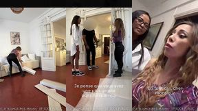 sextape defi ,avec ma copine @littleangel84, en pleine travaux on se fait ...